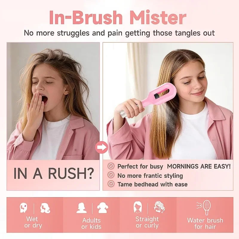 Pro SprayStyle Grooming Detangle Styling Brush